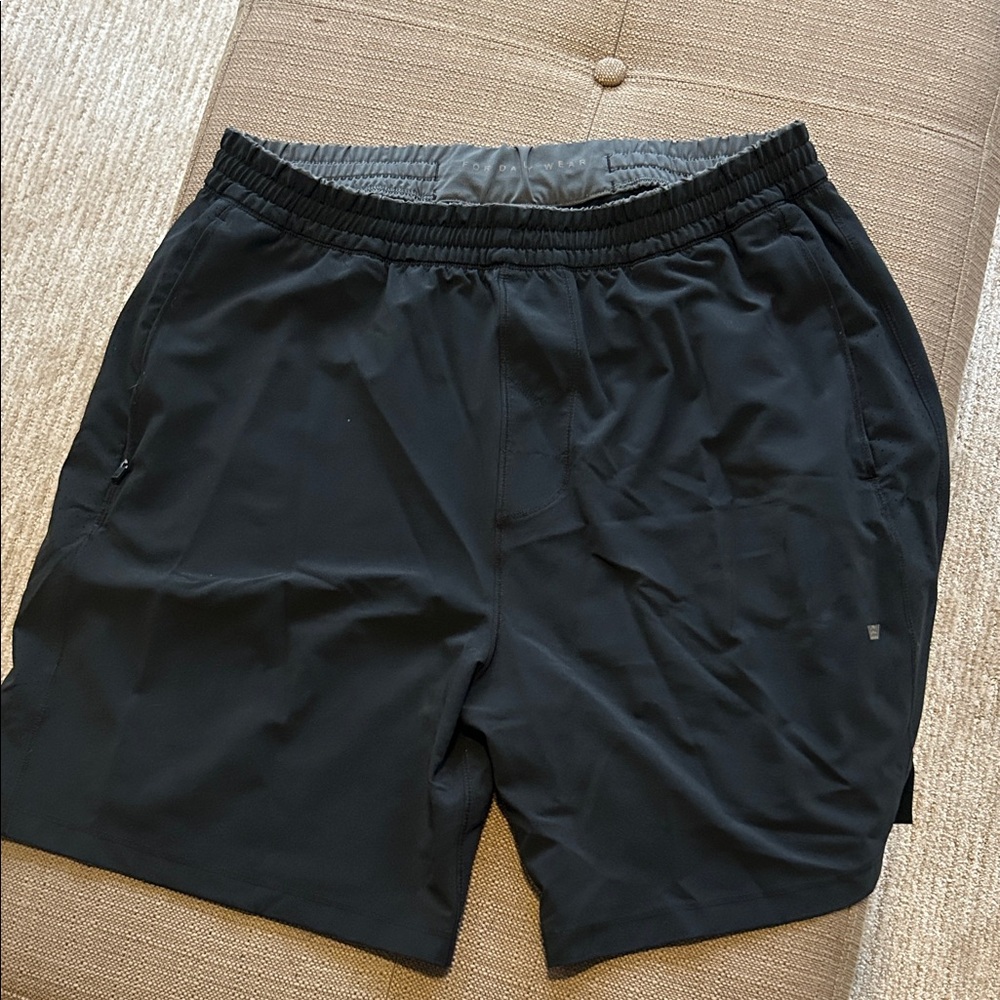 Mack Weldon Men's Charcoal Athletic Shorts